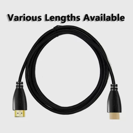 HDMI kábel, 1.5 méter, high definition, FullHD, apa-apa csatlakozó, fekete