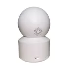 Intelligens Térfigyelő Kamera R11, 2MP FullHD dupla lencse, kétirányú hang funkció, mozgásérzékelés, fehér
