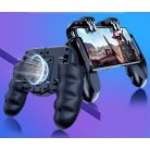 PUBG kontroller H9 joystick, beépített hűtőventilátor, iPhone és Android telefonokhoz, fekete
