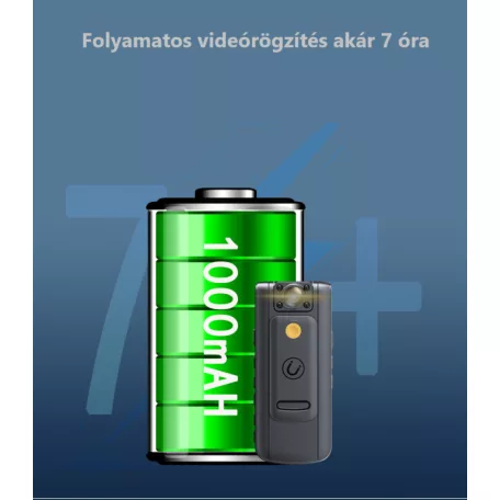 Ultra HD univerzális mini DVR kamera, 1.8″TFT kijelző, 140°-os látószög, hangrögzítővel, éjszakai látással,180°-ban forgatható lencse, fekete