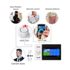 WiFi/GSM Intelligens Riasztórendszer, 4.3″ érintőképernyős, WiFi és 4G dual hálózat, Tuya Smart alkalmazással