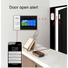 WiFi/GSM Intelligens Riasztórendszer, 4.3″ érintőképernyős, WiFi és 4G dual hálózat, Tuya Smart alkalmazással