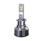 LED autó fényszóró izzó pár, H1 típusú, készlet/szett, 2db, színhőmérséklet változtatható, CANBUS, 60W, hideg fény/meleg fény, szürke