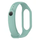 Szilikon óraszíj, Xiaomi Mi Band 4/5/6/7 okosórákkal kompatibilis, világosszürke
