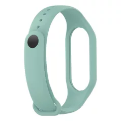   Szilikon óraszíj, Xiaomi Mi Band 4/5/6/7 okosórákkal kompatibilis, világosszürke