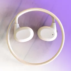   Bluetooth Sport Fülhallgató, beépített mikrofonnal, zajszűrés, érintésvezérlés, fülre helyezhető, Bluetooth v5.3, fehér