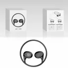 Bluetooth Sport Fülhallgató, beépített mikrofonnal, zajszűrés, érintésvezérlés, fülre helyezhető, Bluetooth v5.3, fehér