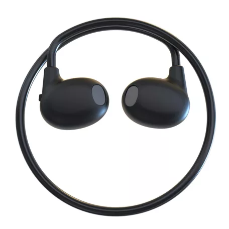 Bluetooth Sport Fülhallgató, beépített mikrofonnal, zajszűrés, érintésvezérlés, fülre helyezhető, Bluetooth v5.3, fekete