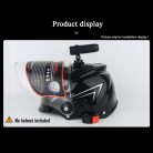 Motoros és Kerékpáros Menetrögzítő Kamera, IP67 Vízálló, 720p HD, éjjellátó funckció, fekete