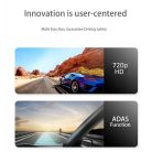 Motoros és Kerékpáros Menetrögzítő Kamera, IP67 Vízálló, 720p HD, éjjellátó funckció, fekete