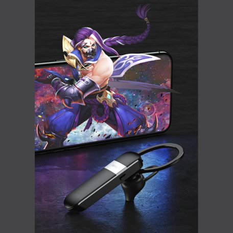 Remax® Bluetooth Headset, Bluetooth V5.3 verzió, minőségi akkumulátor, akár 8 óra beszélgetés, fekete