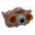 Gyermek Fényképező és Kamera, Dupla kamera: elől/hátul lencsével, állatfigurás, szelfi funkció, 2” LCD kijelző, max.64GB MicroSD, pink