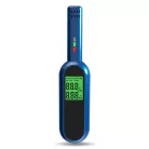 Professzionális Digitális Alkoholszonda, LCD kijelzővel, gyors elemzés, pontosság +/- 0,01% BAC, érintésmentes, újratölthető akkumulátor, szürke