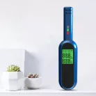Professzionális Digitális Alkoholszonda, LCD kijelzővel, gyors elemzés, pontosság +/- 0,01% BAC, érintésmentes, újratölthető akkumulátor, szürke