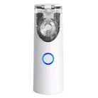 Hordozható ultrahangos inhalátor, csendes technológia, 3 fokozatba állítható porlasztó, gyerekeknek és felnőtteknek, fehér