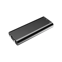   Digitális Diktafon SK892, zajcsökkentés, alumínium ház, 8GB, ezüstszínű gombok, fekete