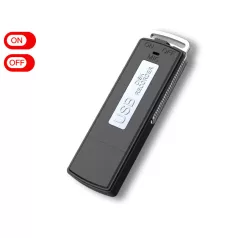   SPT Digitális USB Hangrögzítő, U03, diktafon, zajcsökkentés, 8GB, USB 2.0, Pen Drive funkció, fekete