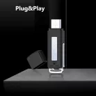 SPT Digitális USB Hangrögzítő, U03, diktafon, zajcsökkentés, 8GB, USB 2.0, Pen Drive funkció, fekete