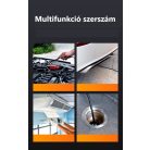 Endoszkóp kamera, 5m kábel, 4.3″ IPS kijelző, 1080P FHD, 8 LED világítás, Ø8.0mm lencse-átmérő, IP67 vízállósági kategória, fekete