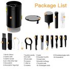 Multifunkciós Tisztítókészlet, 20 az 1ben, fényképezőgép, számítógép, billentyűzet tisztító kellékek, fekete