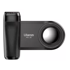   Ulanzi® Telefon Stabilizátor, MagSafe funcióval, Bluetooth távirányítós, vakupapucs csatlakozó + 1/4" tripod csavarmenet, fekete