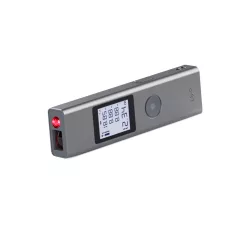   Duke® Lézeres Távolságmérő és Szögmérő, 40m, LCD képernyő, pontosság +/- 2mm, újratölthető, felület, térfogat, pitagorasz számítás, szürke