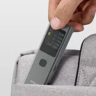 Duke® Lézeres Távolságmérő és Szögmérő, 40m, LCD képernyő, pontosság +/- 2mm, újratölthető, felület, térfogat, pitagorasz számítás, szürke