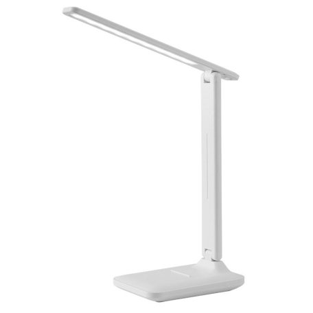 Asztali LED Lámpa, összecsukható, akkumulátoros, érintésre állítható fényerősség, 3 színhőmérséklet, fehér
