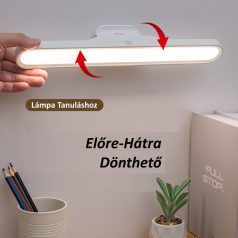   Univerzális LED Lámpa, szekrény vagy könyvespolc világítás, akkumulátoros, érintésre állítható fényerősség és színhőmérséklet, fehér