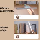 Univerzális LED Lámpa, szekrény vagy könyvespolc világítás, akkumulátoros, érintésre állítható fényerősség és színhőmérséklet, fehér