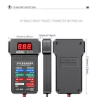 ANENG® Autós Akkumulátor és Generátor Teszter, 12V, állapotmérő, LCD kijelző, fekete