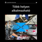 ANENG® Autós Akkumulátor és Generátor Teszter, 12V, állapotmérő, LCD kijelző, fekete