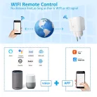Matter® Intelligens konnektor, Tuya alkalmazással, 16A, WiFi, Fogyasztásmérős, kompatibilis Alexa/Google-Assistant, fehér