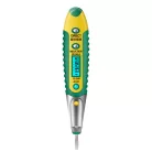 Digitális Érintésmentes Fáziskereső, 12-250V AC/DC, elektromos tér indukció, LED fény, zöld/sárga