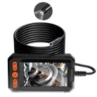 Endoszkóp kamera, 5m kábel, 4.3″ LCD kijelző, 1080P FHD, 8db LED világítás, Ø8mm lencse-átmérő, IP67 vízállósági kategória, fekete