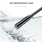 Endoszkóp kamera, 5m kábel, 4.3″ LCD kijelző, 1080P FHD, 8db LED világítás, Ø8mm lencse-átmérő, IP67 vízállósági kategória, fekete