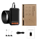 Endoszkóp kamera, 5m kábel, 4.3″ LCD kijelző, 1080P FHD, 8db LED világítás, Ø8mm lencse-átmérő, IP67 vízállósági kategória, fekete