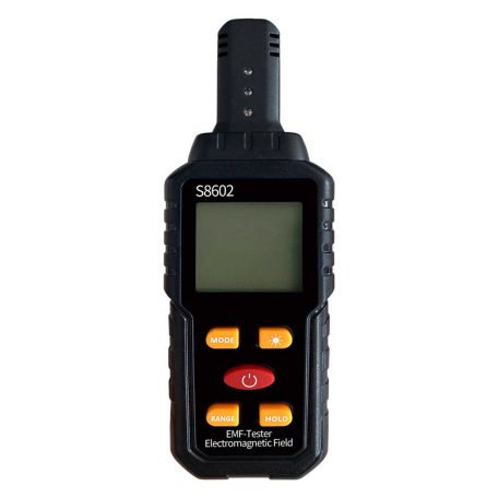 Digitális elektromágneses sugárzásmérő műszer, digitális LCD kijelző, 0.4 mp válaszidő, fekete