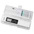 Digitális vízminőség mérő, 3 az 1-ben, TDS/EC/hőmérséklet, LCD kijelző, fehér