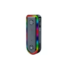 Bluetooth v5.3 transzmitter, kétirányú jelátvitel, beépített mikrofon, multifunkcionális, RGB LED, fekete