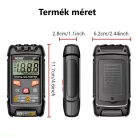 ANENG® Digitális multiméter, DC/AC feszültség, ellenállás mérés, NCV érintésmentes mérés, fekete