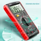ANENG® Professzionális multiméter, DC/AC áramerősség, feszültség, ellenállás, kondenzátor kapacitás mérés, dióda, trióda teszter, fekete/piros