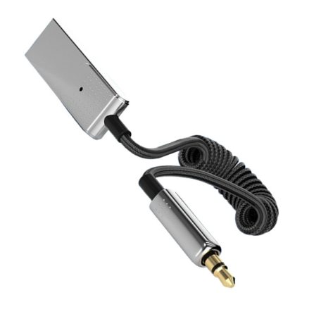 Bluetooth transzmitter, Bluetooth v5.3-ról 3.5mm Jackre, szürke