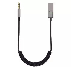   Bluetooth transzmitter, Bluetooth v5.3-ról 3.5mm Jackre, szürke