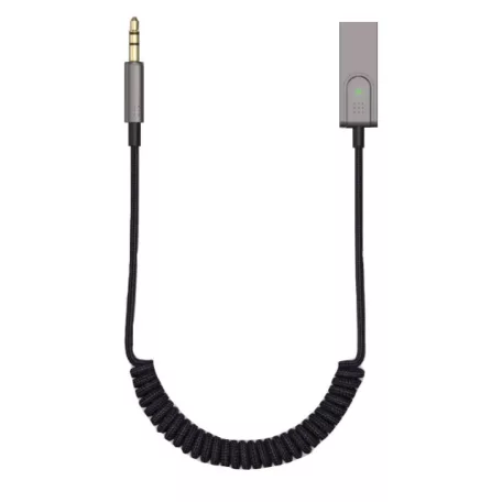 Bluetooth transzmitter, Bluetooth v5.3-ról 3.5mm Jackre, szürke