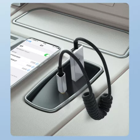 Bluetooth transzmitter, Bluetooth v5.3-ról 3.5mm Jackre, szürke