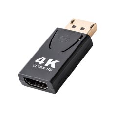   DisplayPort(apa) -> HDMI(anya) átalakitó adapter, HD 1080P, fekete