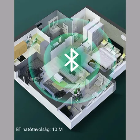 Bluetooth adapter, USB interfész, Plug&Play, Bluetooth V5.3, Kompatibilis Windows 10/11, MacOS, Linux rendszerekkel, átlátszó