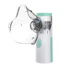 Univerzális ultrahangos inhalátor, hordozható, 3 fokozatba állítható, csendes működési mód, gyerek/felnőtteknek, fehér/zöld