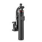 Mobiltelefon Képstabilizátor, AI követési technológia Gimbal, 1 tengelyes, tripodos szelfibot, 8 óra működési idő, fekete